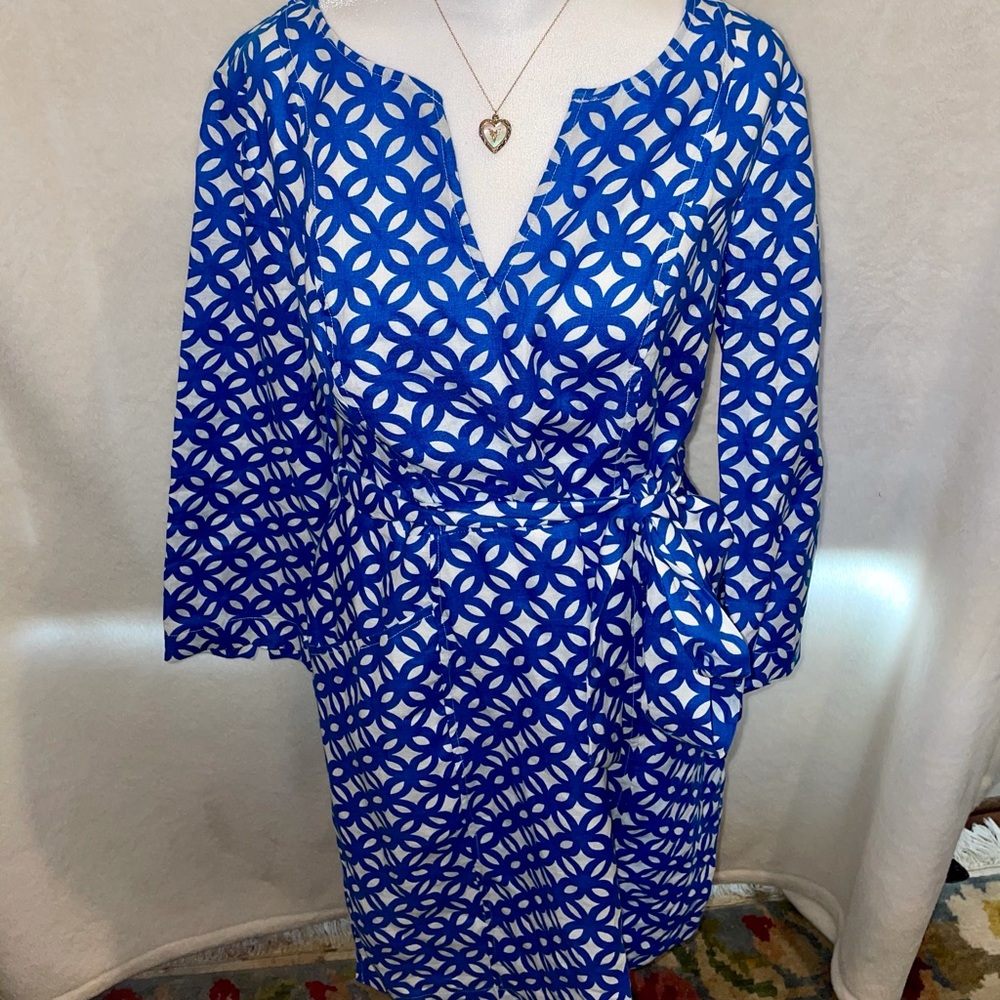 Boden tie dress